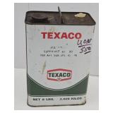 Full Can TEXACO 90W Oil   NO SHIPPING