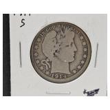 1914 S Liberty Head Barber Half Dollar