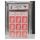 German WWII Block Stamps MUH