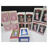 Hallmark Ornaments; Barbies +