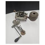 Mannins Bow Man Stove Burner & Keen Kutter Grinder