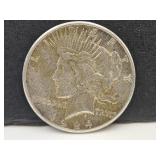 1924 S Silver Peace Dollar Coin