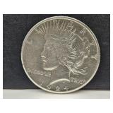 1924 D Silver Peace Dollar Coin