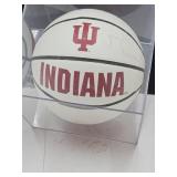 IU Signed TOM CREAN Basketball in Display No COA