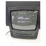 13" Sylvania TV with  Built in Working VHS Player
