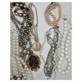 Vintage Costume Jewelry- 7 Necklaces