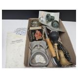 VTG Bicycle Horn, Heat Seal, Coasters, Guages +