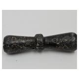 Hand Carved Engraved 3 3/8" L  Stone