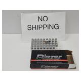 Blazer 9mm 45 rounds gun ammo