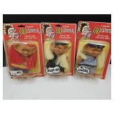 3 VTG Wishnik Uneeda Trolls Boxes Need Cleaned