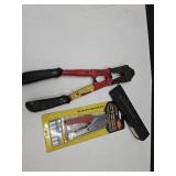 New 4 LBS Splitting Wedge, Bolt Cutters & NIP Tool