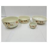 VTG Jewel Tea Hall Bowls Up to 9"W