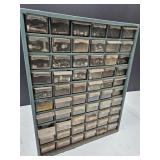 Hardware Bin Full of Contents 14.5 x 18" h