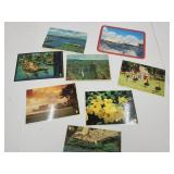 VTG Hawaiian Postcards-USS Arizona, Hula,+