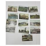 Texas Landmarks Postcards-The Alamo, Galveston,+