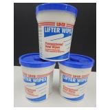3 New Buckets Of Lifter Wipes Premoistened