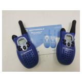 Motorola Walkie Talkies 2 Way Radios w Book