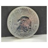 1 Troy oz Silver Round
