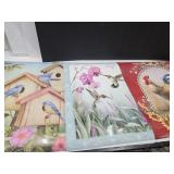 Rooster & Bird House Appliance Magnets 23 x 26"