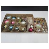 Vintage Christmas Shiny Brite Ornaments +