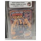 2026 Indiana Fever 3 Ltd  Custom Card