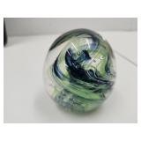 Kerry Glass Beautiful Swirl Paperweight