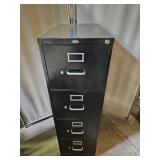 Office Depo 4 Drawer File Cabinet 15x26x51" H