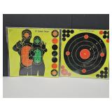 20 Splatter Adhesive Targets 8"