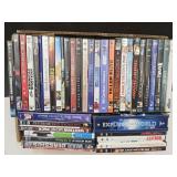 Large Lot Of DVDs; War Classics, Stargate +