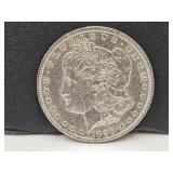 1896 Silver Morgan Dollar Coin