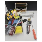 Paint Supplies, Sand Paper, Brushes, Goof Off +