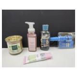 Sealed Bath & Body- White Barn Candle,Lotion,+