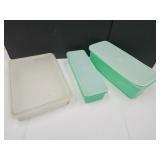 3 Tupperware Food Storage Containiers up to 13"L