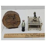 VTG Cuss Box , Mini Glass Coca Cola & Music Box