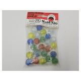 "MARBLE KING" 25 Marbles Including 1970