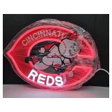 New Cincinnati Reds LED Sign 15" x 11"
