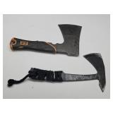 2 Hatchets See Size