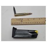 9mm Gun Magazine & Bullet Knife