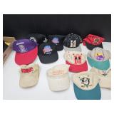 VTG Hat Lot; Ducks & Planet Hollywood