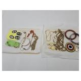 Costume Jewlry Lot; Gold Tone, Bracelets +