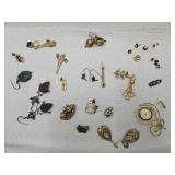 Costume Jewelry & Pair Of Silver Paradox, Singles+