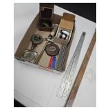 Muncie CO-OP, Guages, Tools, Compass +