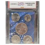 2026 Five Coin Set UNC 250th Year