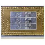 22.5 Grains Fractional Silver