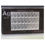 24 Grains Fractional Silver