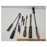 Lot Of Vintage Copper Head Soldering Iron