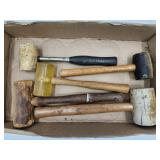 Lot of Mallet Hammers