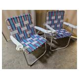 2 Aluminum  Patio or Lawn Chairs