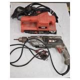 B&D Sander & Porter Cable Electric Drill