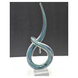 Art Glass Tiffany Or Tiffany Style Not Signed 15"